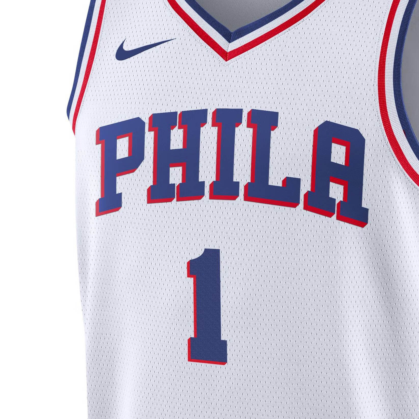 NBA x Nike Basketball Jersey Men’s White