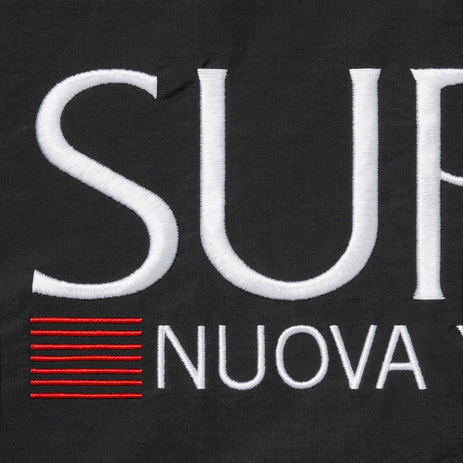 Парка Supreme Polartec Lined Sideline (черная) — фото 12