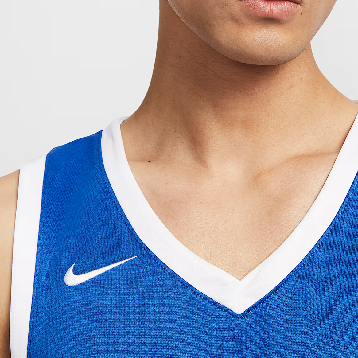 Nike Dri FitCrossover Basketball Jersey Men’s Blue