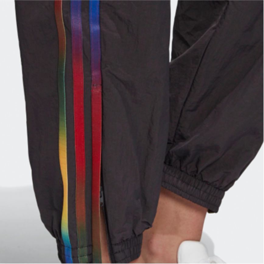 Женские штаны adidas originals ADICOLOR TRACK (черные) — фото 6