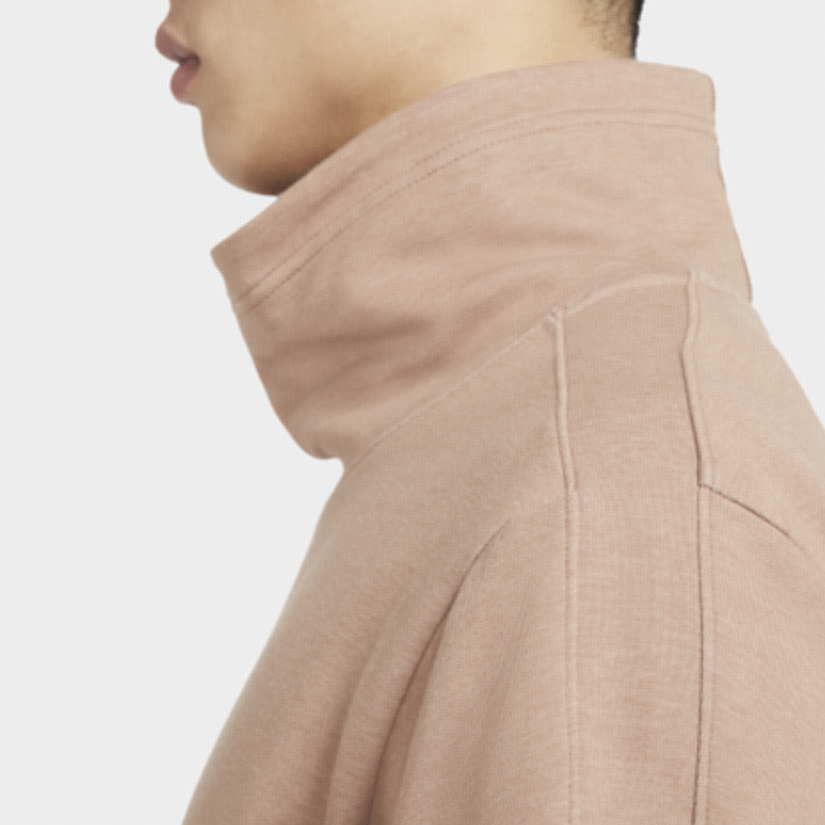 Мужское худи Nike Dri-fit (пустынно-желтое) — фото 3