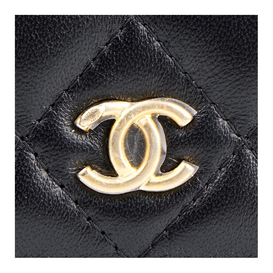 Женская сумка Chanel WOC (черная) — фото 5