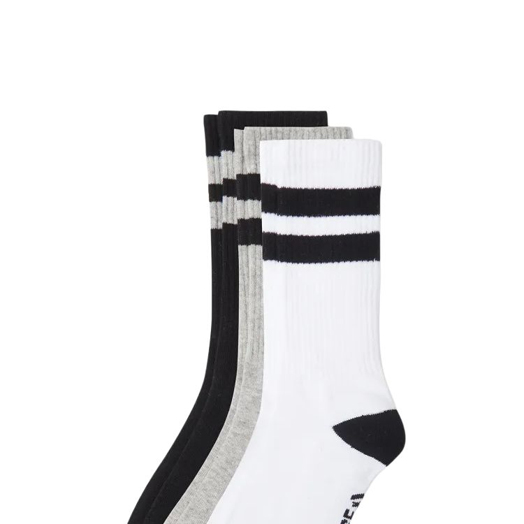 Converse Crew Socks Unisex 3 Pack