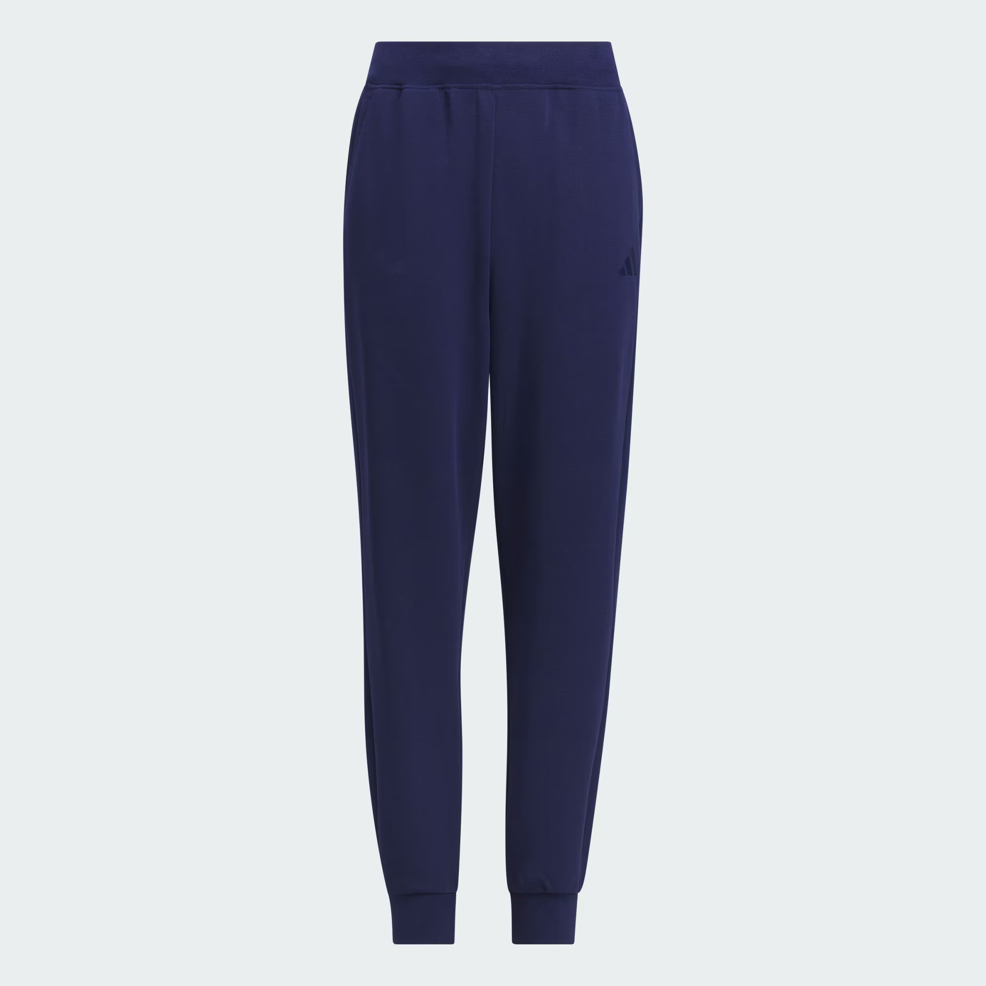 Женский костюм adidas JK KN FZHD SET (синий) — фото 4