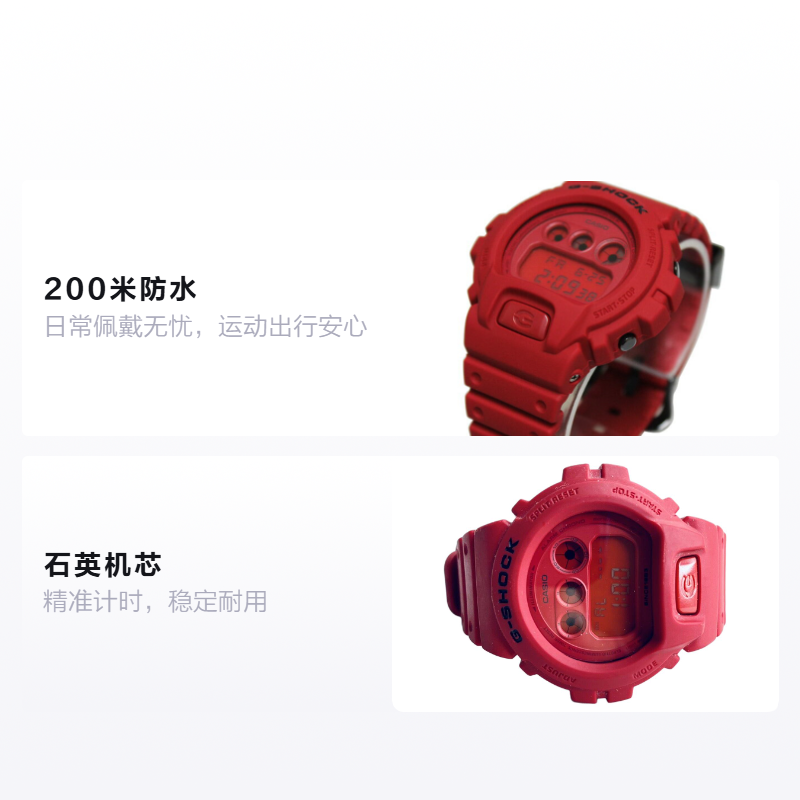 Мужские часы Casio G-SHOCK 35th Anniversary (красные) — фото 2