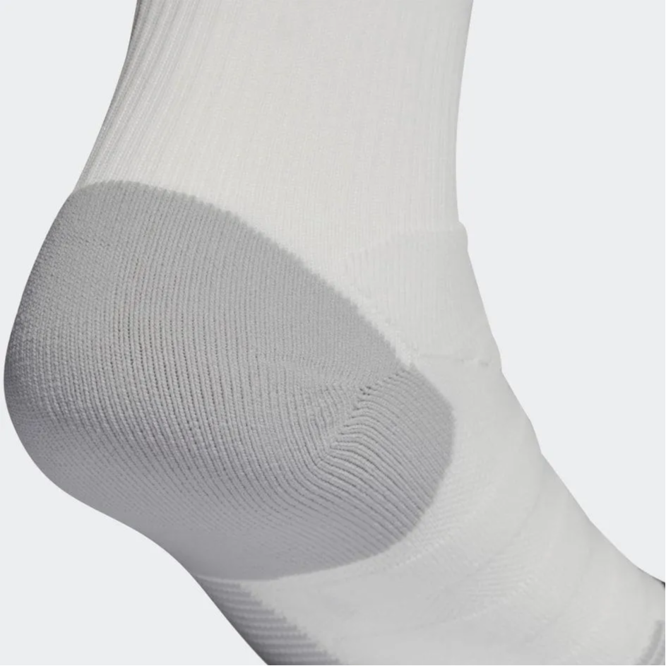 Adidas Soccer Socks Unisex 1 Pack White