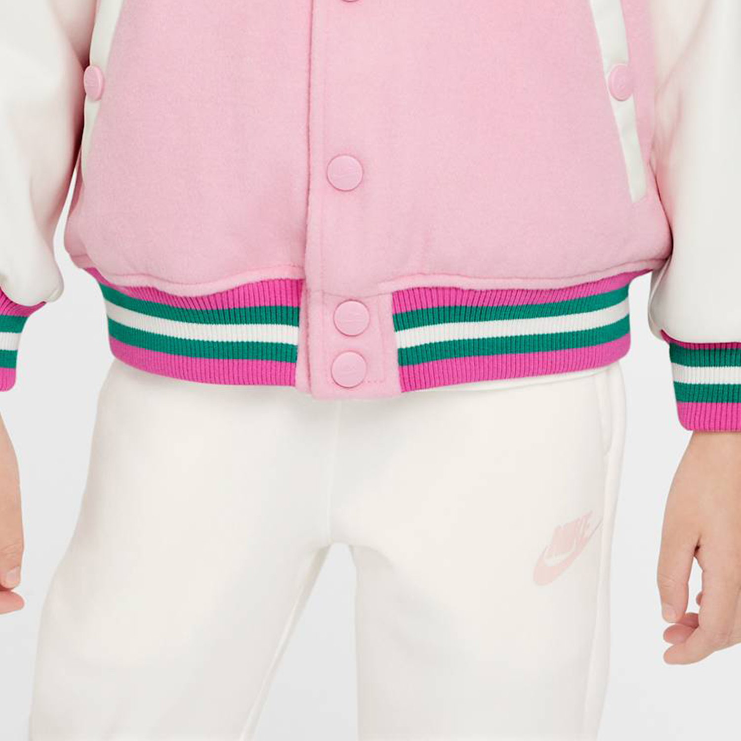 Детская куртка Nike Kids Fashion (розовая) — фото 4