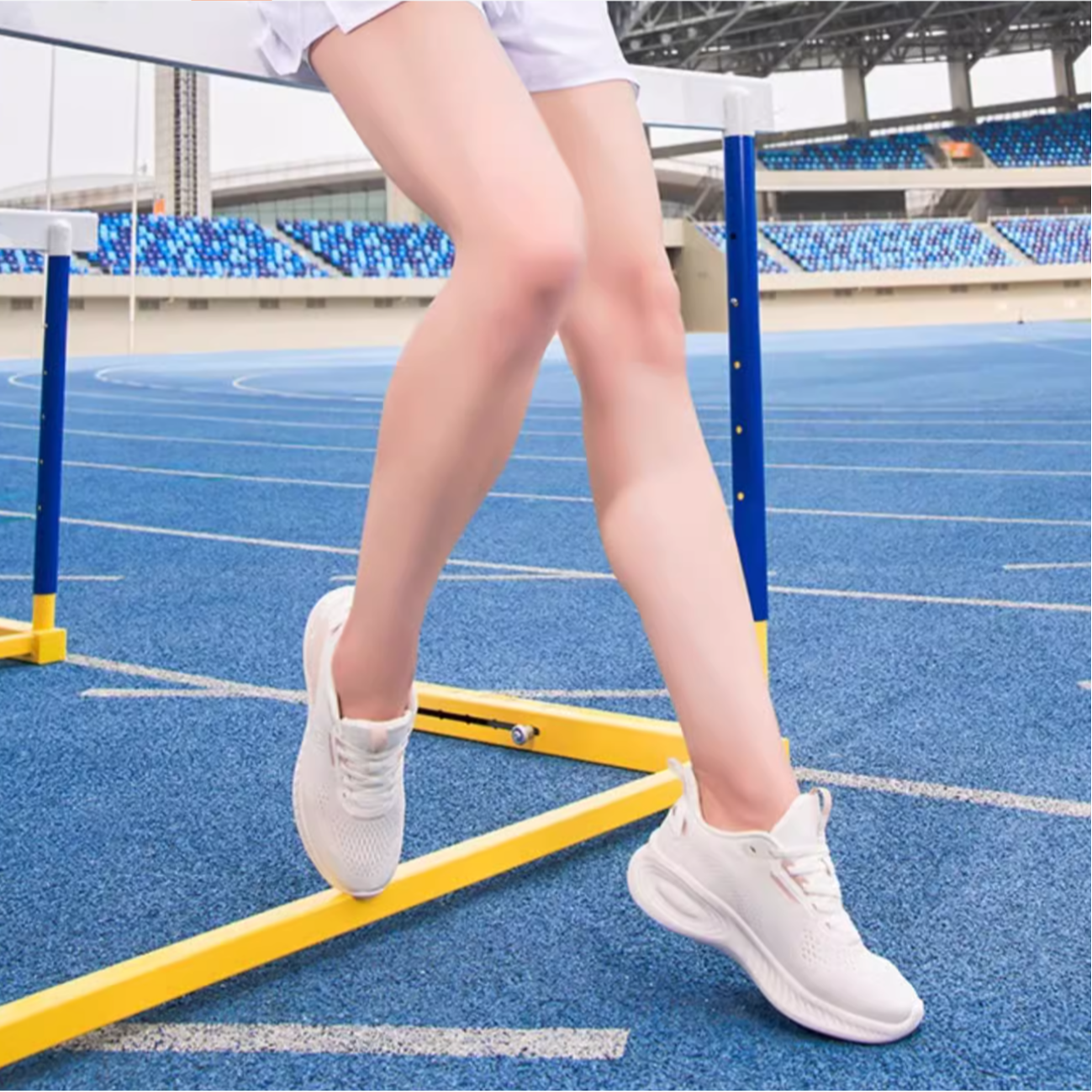 361° Slip Resistant Low top Running Shoes Women’s White Gold
