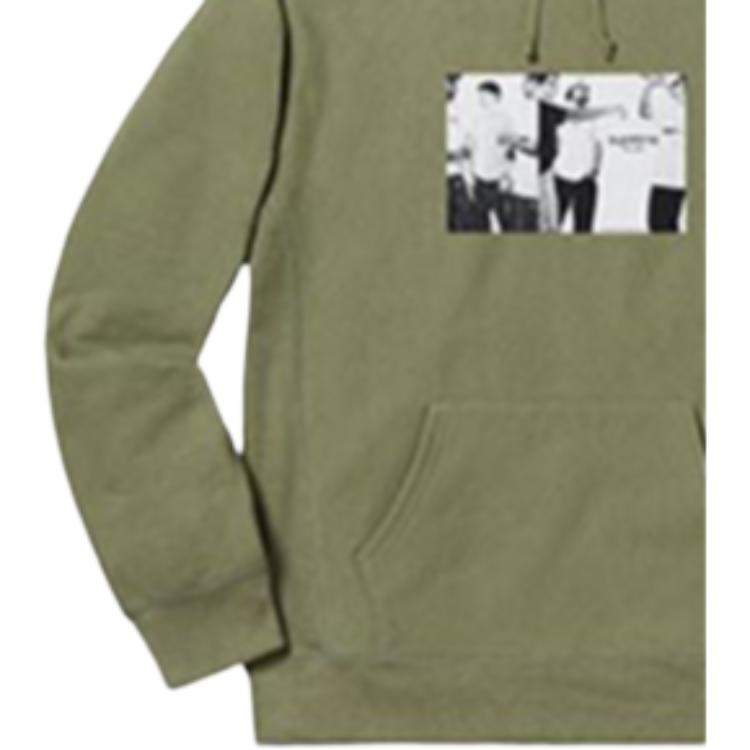 Худи Supreme SS19 (оливковый) — фото 4