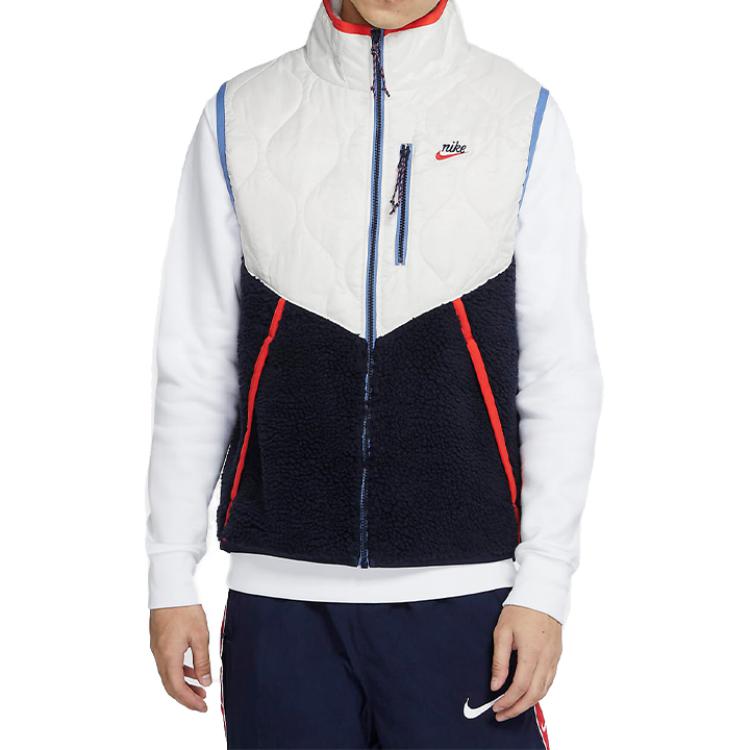 Мужской жилет Nike Sportswear Heritage (темно-синий) — фото 3
