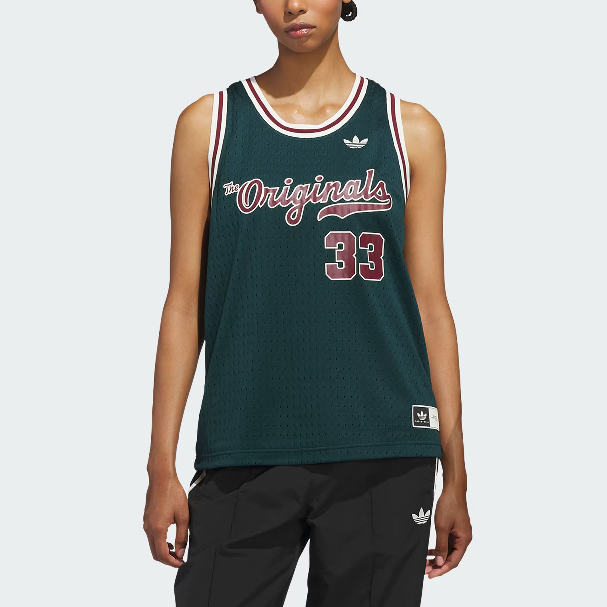 Adidas Originals mesh basketball tank