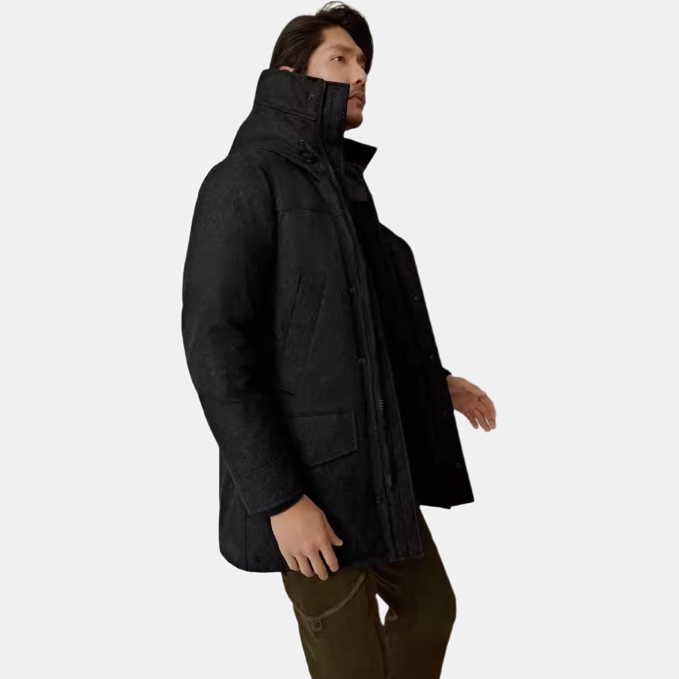 Пуховик Canada Goose Langford FW22 (синий) — фото 6
