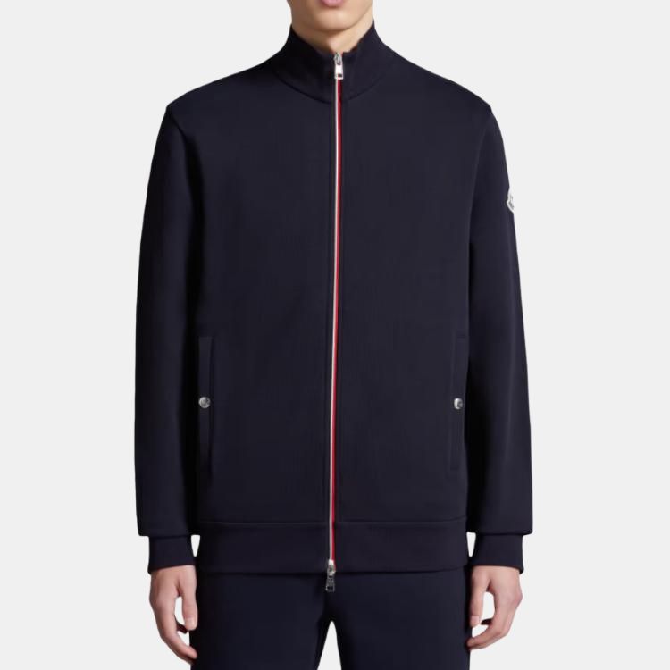 Мужская куртка Moncler (синяя) — фото 2