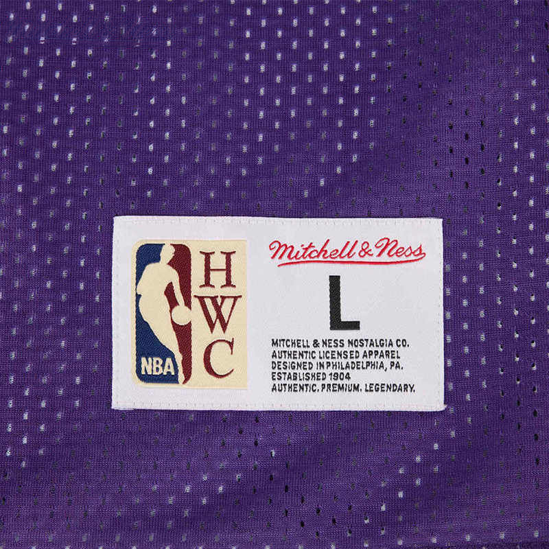 Mitchell Ness Basketball Jersey Unisex Purple