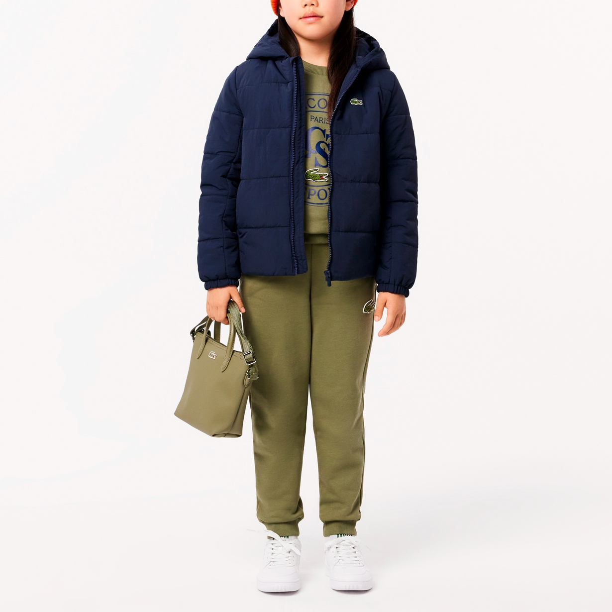 Детская куртка LACOSTE JUNIOR (черная) — фото 3