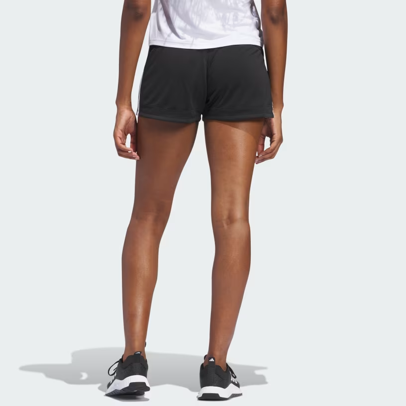 Женские шорты adidas 3s Knit Short (черные) — фото 6