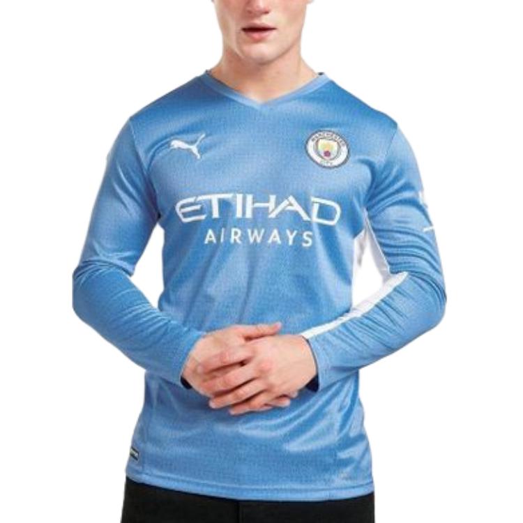 PUMA Manchester City Home Jersey Collection Soccer Jersey Men’s Blue