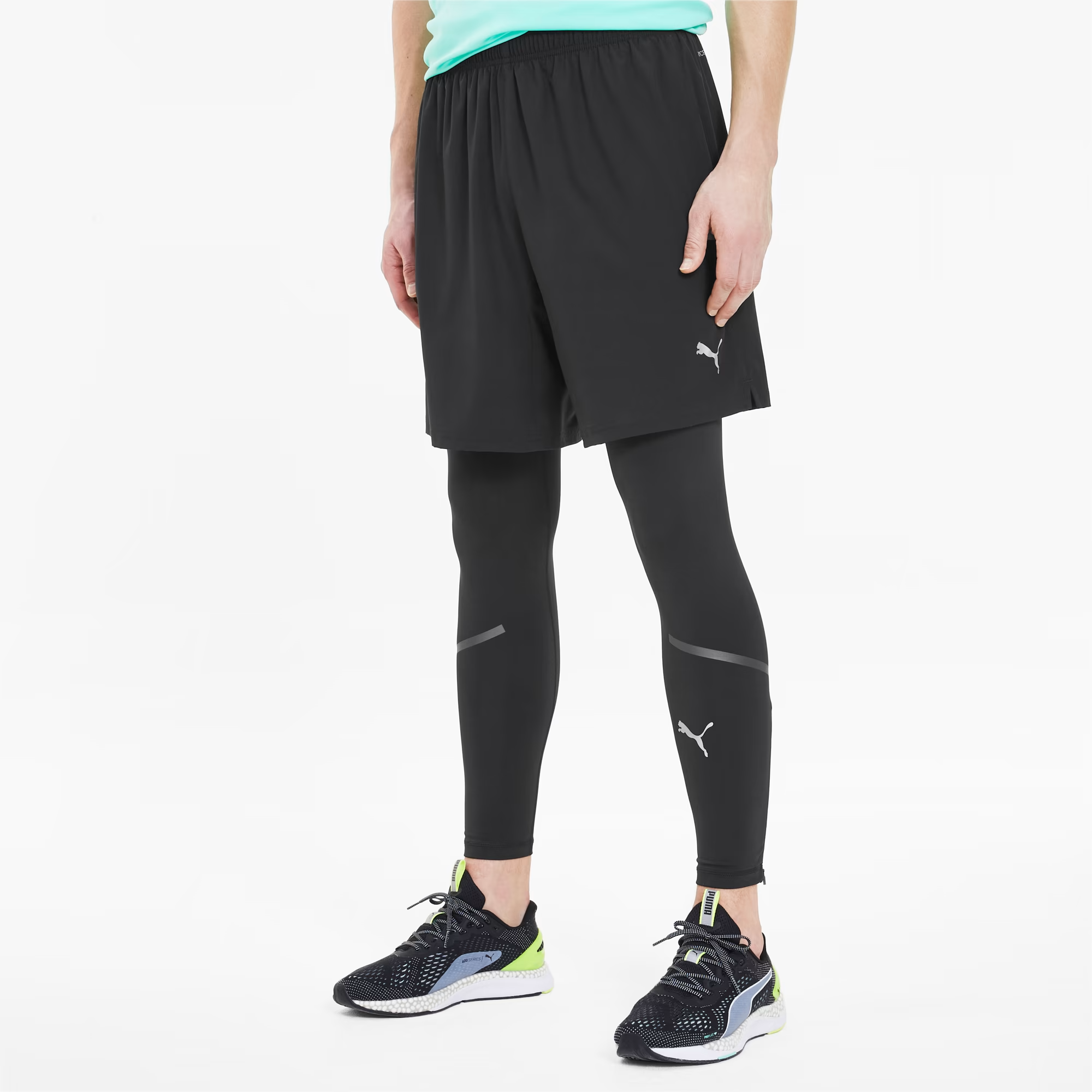 Мужские шорты PUMA Runner ID 7 (черные) — фото 3