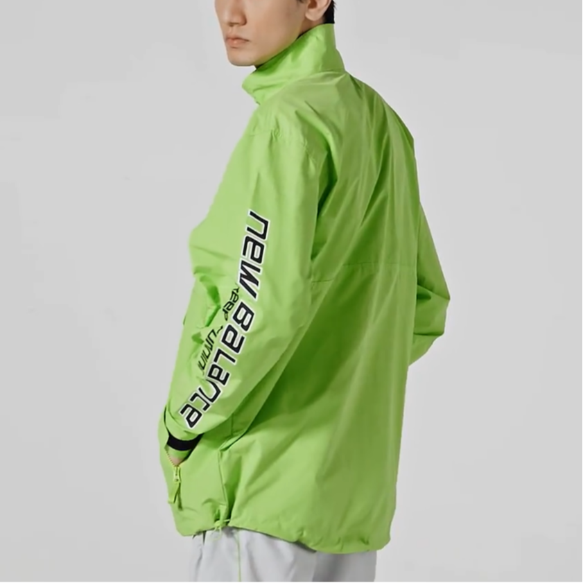 Мужская куртка New Balance New Balance (зеленая) — фото 4