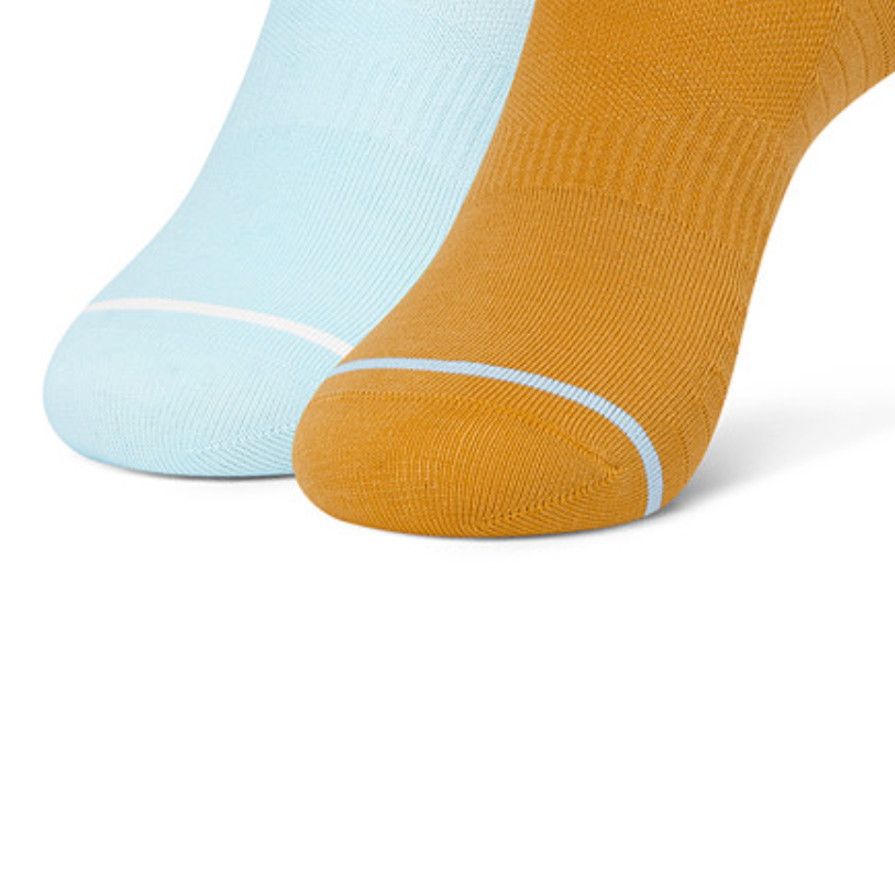 Skechers Wilderness Outdoor Collection Ankle Socks Women’s 2 Pack Honey Yellow/Radiant Blue 05QV