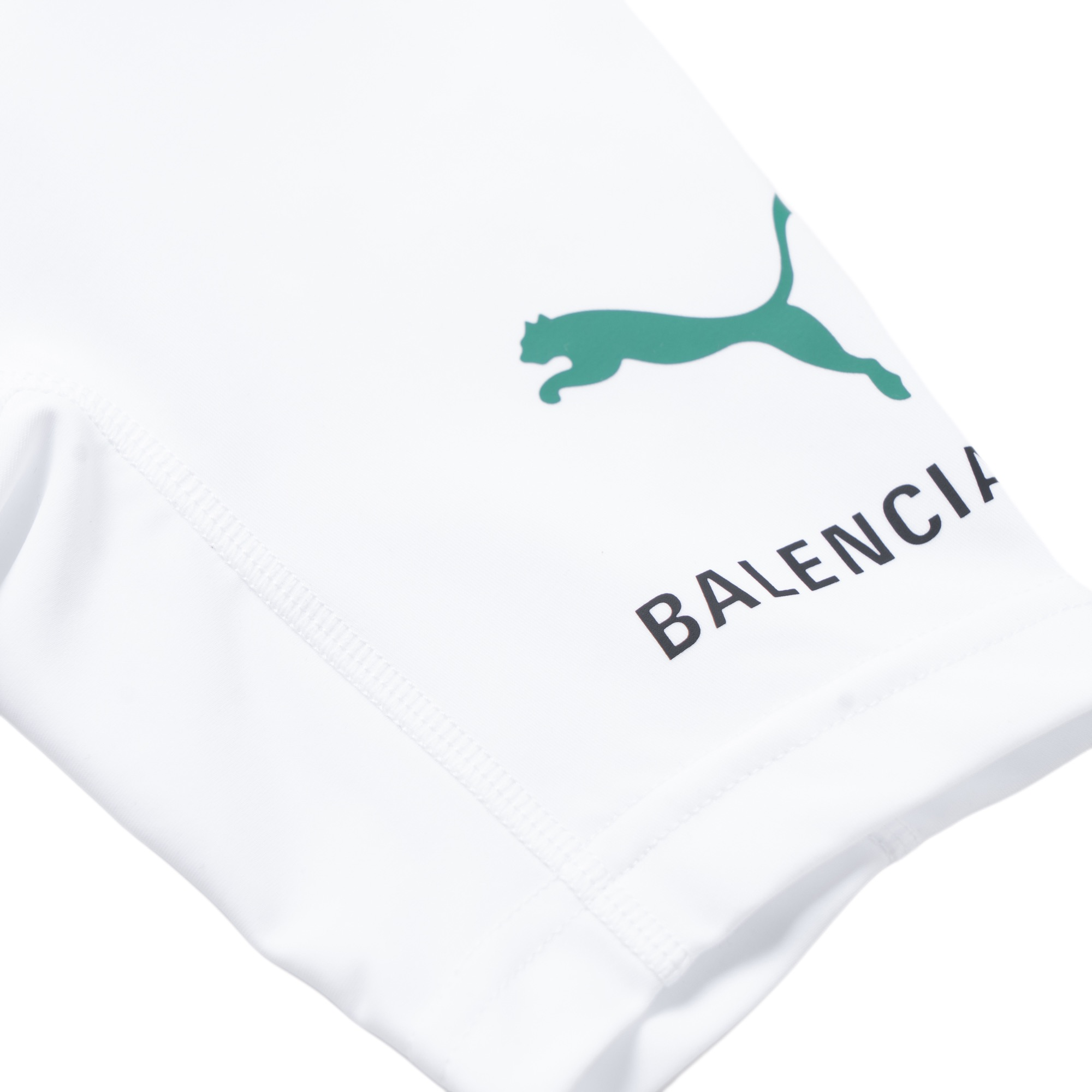 Женская футболка Balenciaga × PUMA 851018TTVA59000 (белая) — фото 8