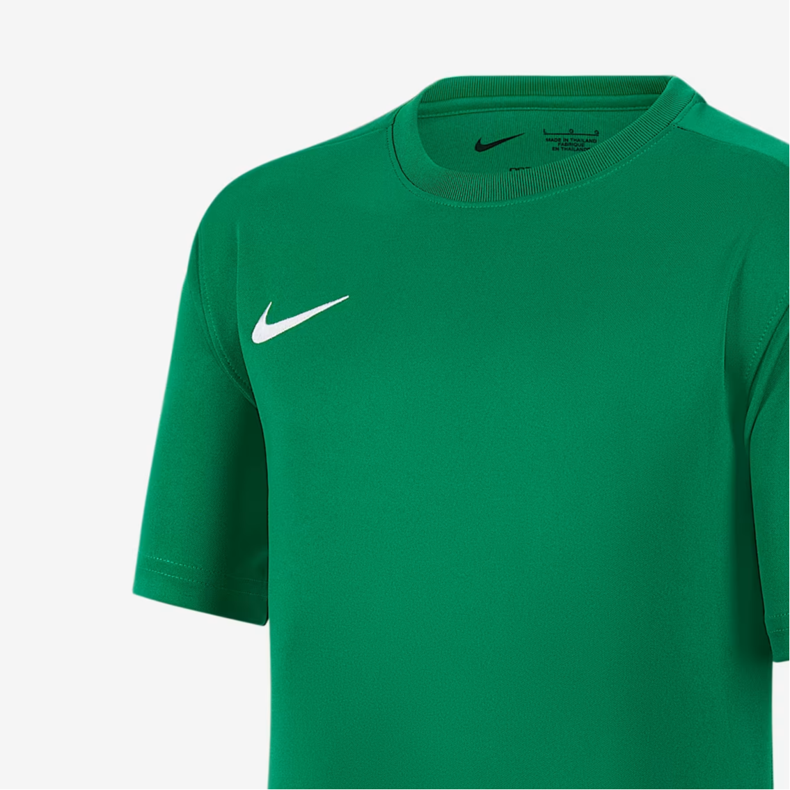 Футболка Nike Dri-FitTPark VII (зелено-белая) — фото 4
