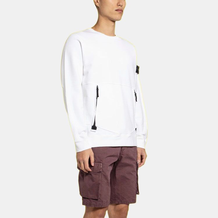Мужские худи STONE ISLAND SS21 (белый) — фото 3