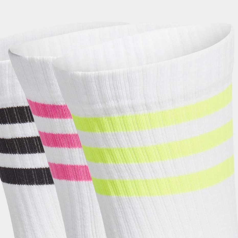 Adidas Crew Socks Unisex 3 Pack White