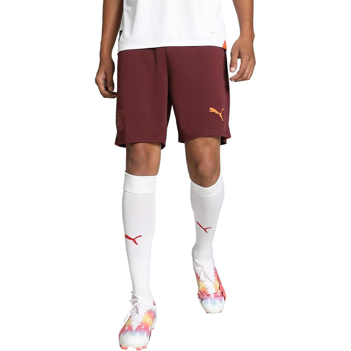 PUMA Manchester City Soccer Bottom Men’s Dark Red