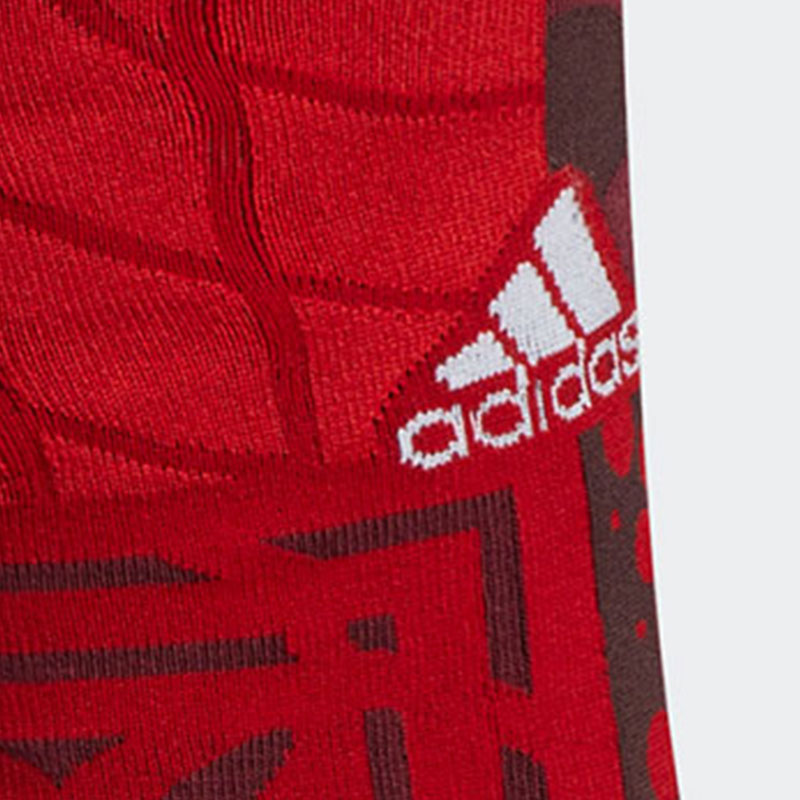 Adidas Crew Socks Unisex 1 Pack Black Red