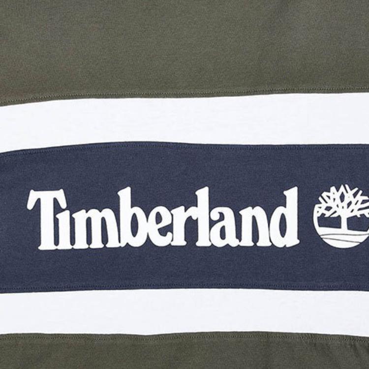 Мужская футболка Timberland A22S1Z29 (хаки) — фото 4