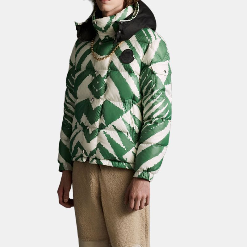 Куртка Moncler (зеленая) — фото 5