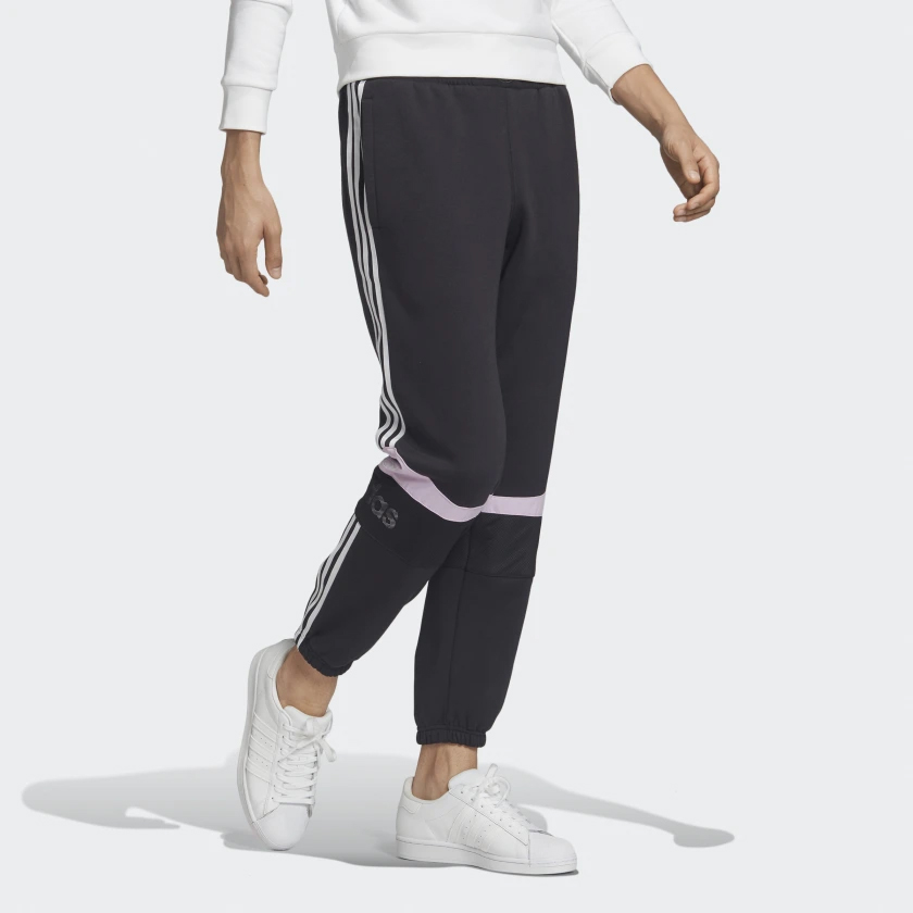Мужские штаны adidas originals (черные) — фото 5