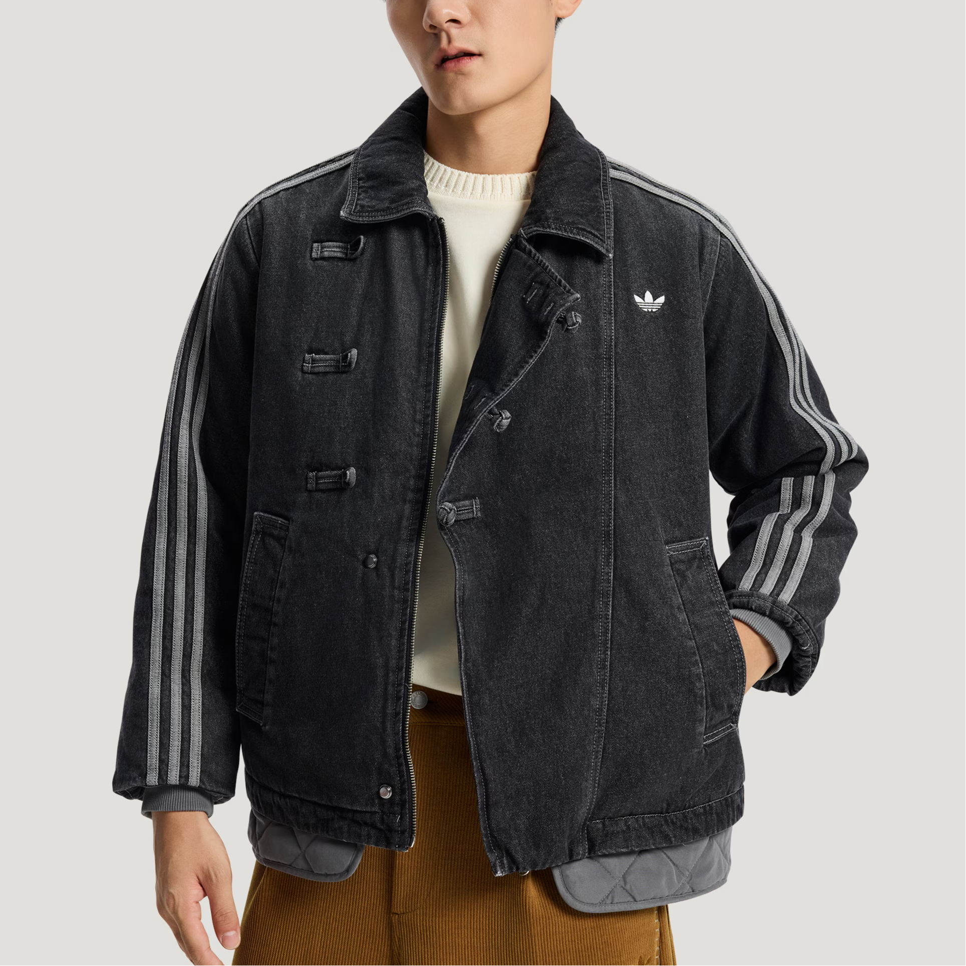 海外限定M  New Year FW25 ジャケットKR5068 adidas originals new year FW25 PAD JACKET CNY оригинал, купить с
