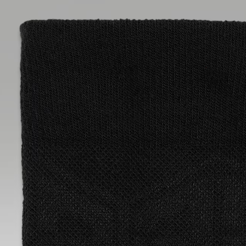 Jordan ESSENTIALS Everyday Crew Socks Unisex 1 Pack Black