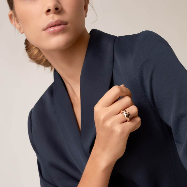 Кольцо Cartier Panthere de Cartier (розовое золото) — Розовое золотой — фото 4
