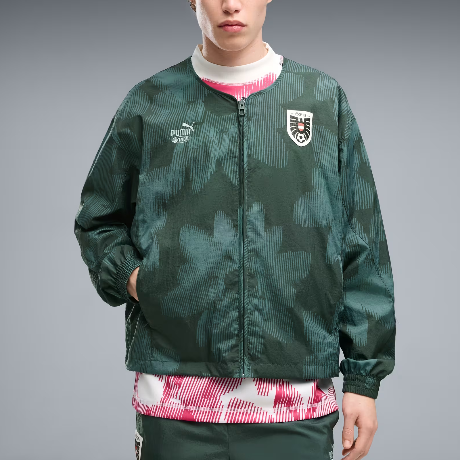 Мужская куртка PUMA × SALEHE BEMBURY × Austria King (цвет как на фото) — фото 4