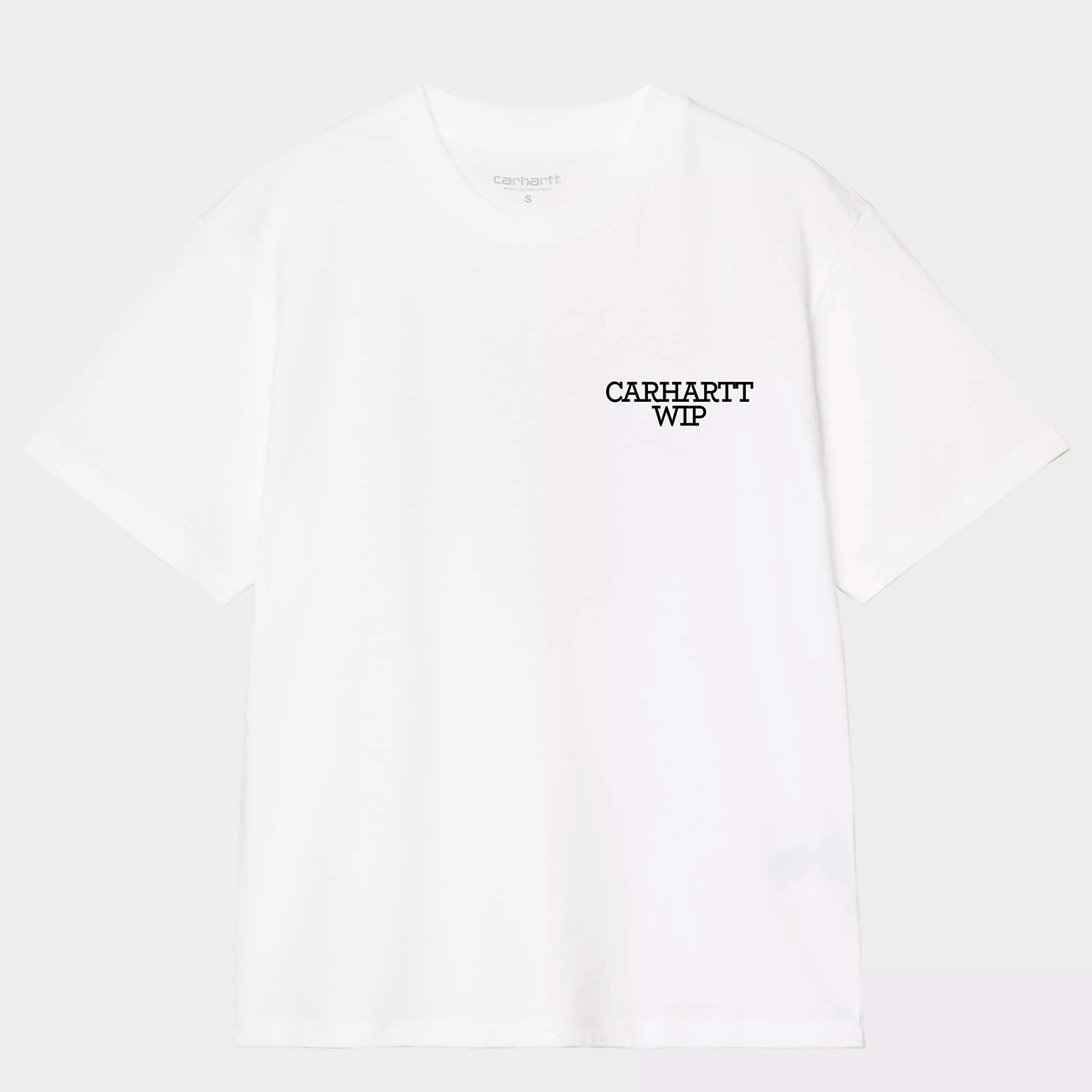 Женские футболка Carhartt WIP SS26 Women’s/S Hugging Cats T-Shirt T (белый) — фото 2