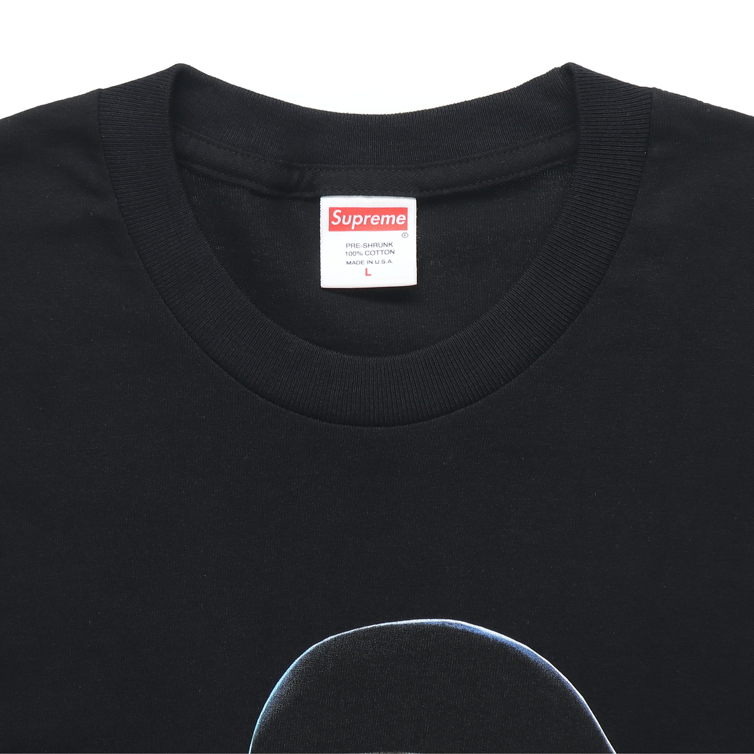 Футболка Supreme Graphic Print Tee (черная) — фото 4