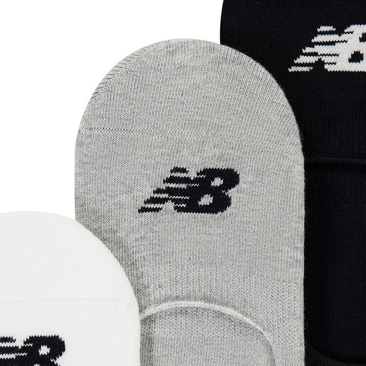 New Balance No Show Socks Unisex 3 Pack