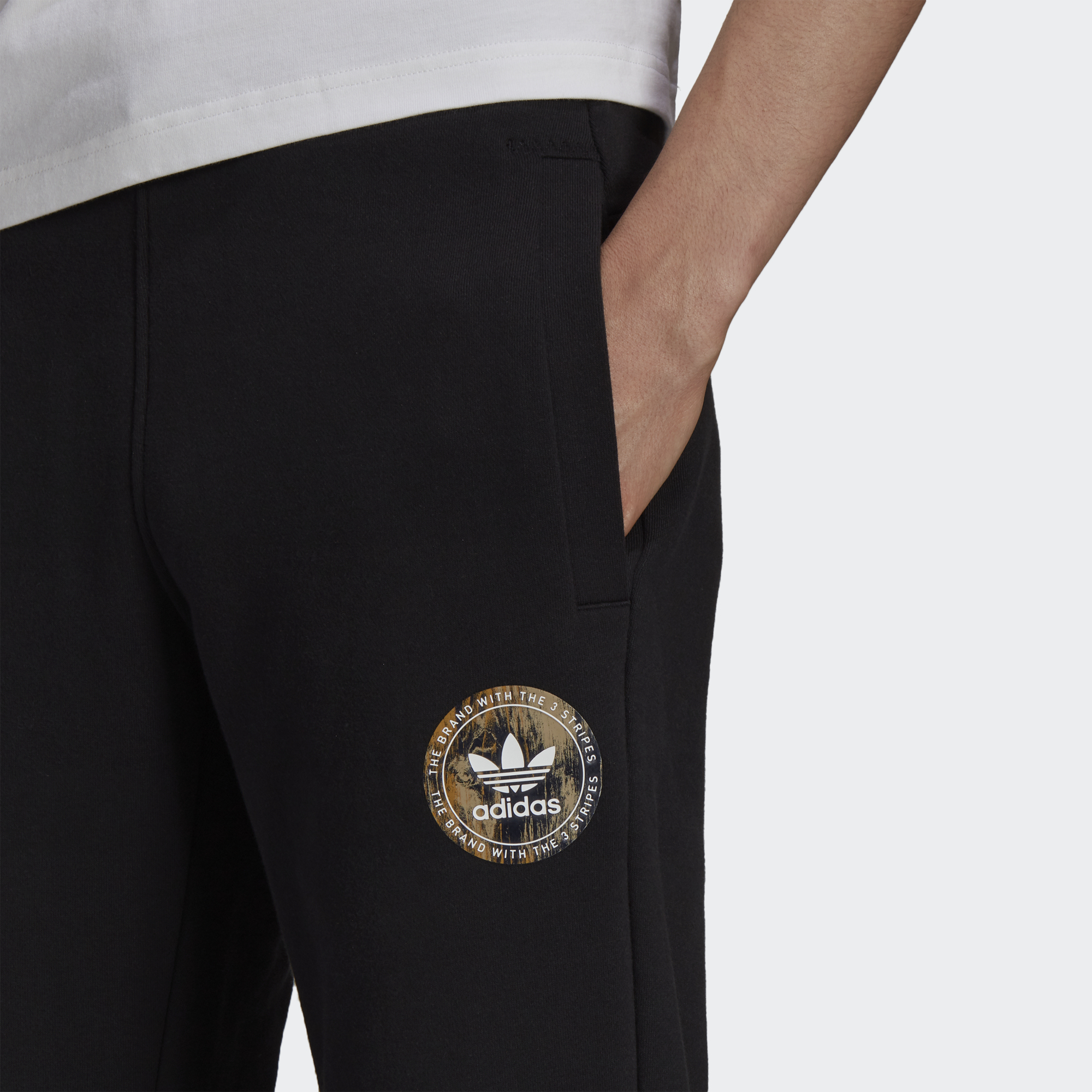 Мужские штаны adidas originals Artist Pants (черные) — фото 5