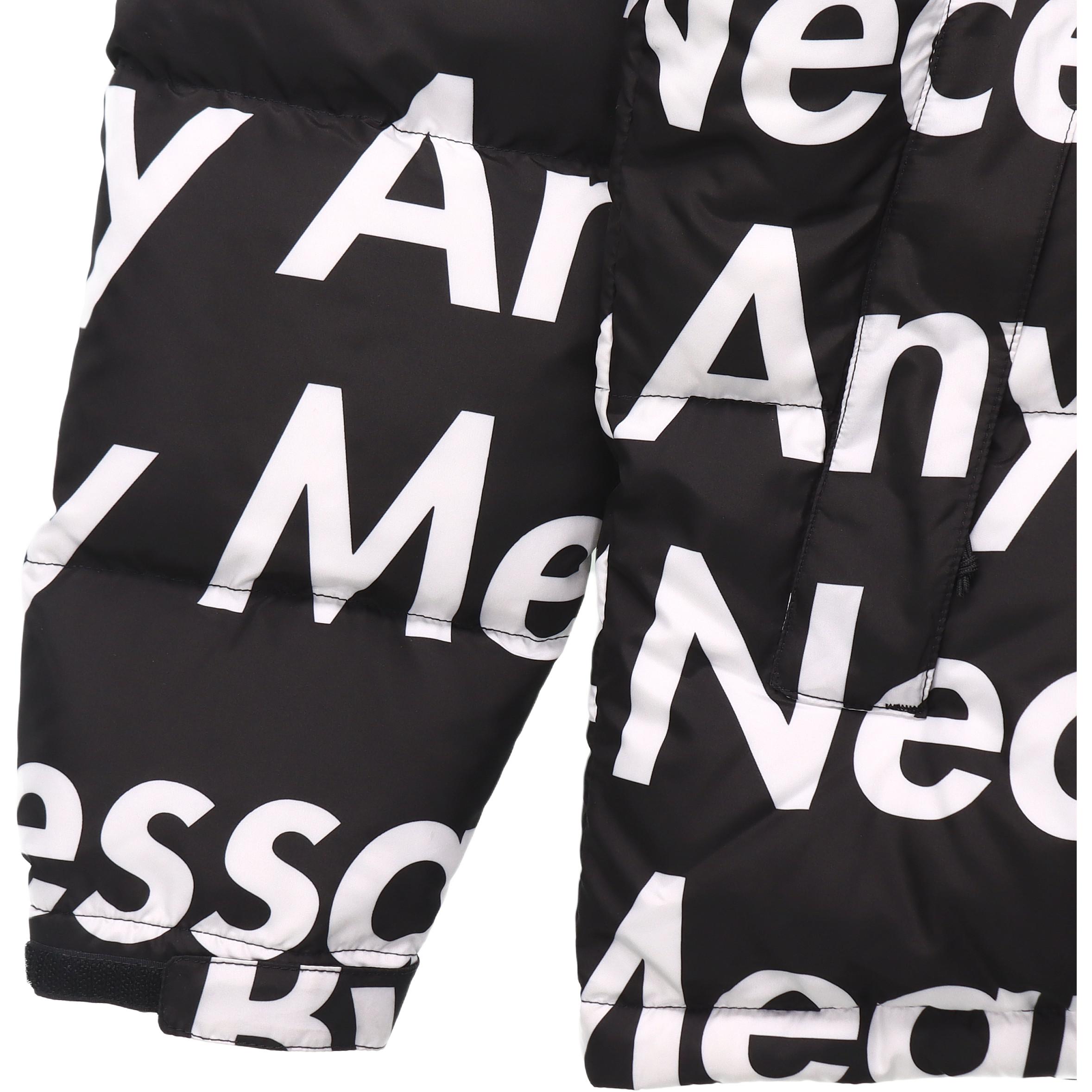 Куртка Supreme TNF (черная) — фото 3