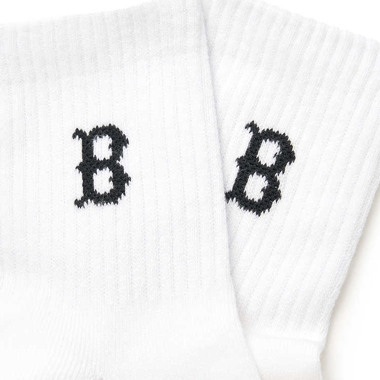 MLB BOSTON REDSOXNew York Yankees Los Angeles Dodgers Crew Socks Unisex 3 Pack Ecru