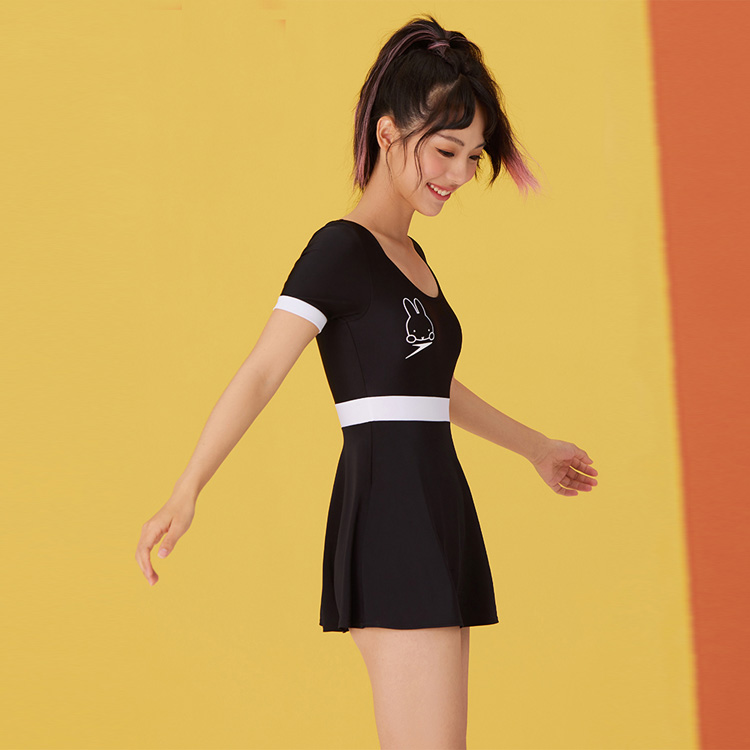 Speedo X Miffy Speedo X Miffy Collaboration One Piece Swimsuits Women’s Black