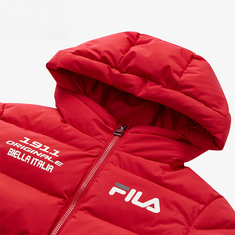 Детская куртка Fila (красная) — фото 5