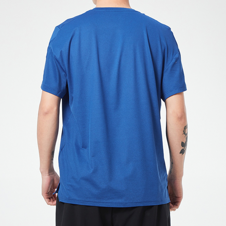 Мужская футболка Nike T (синяя) — фото 4
