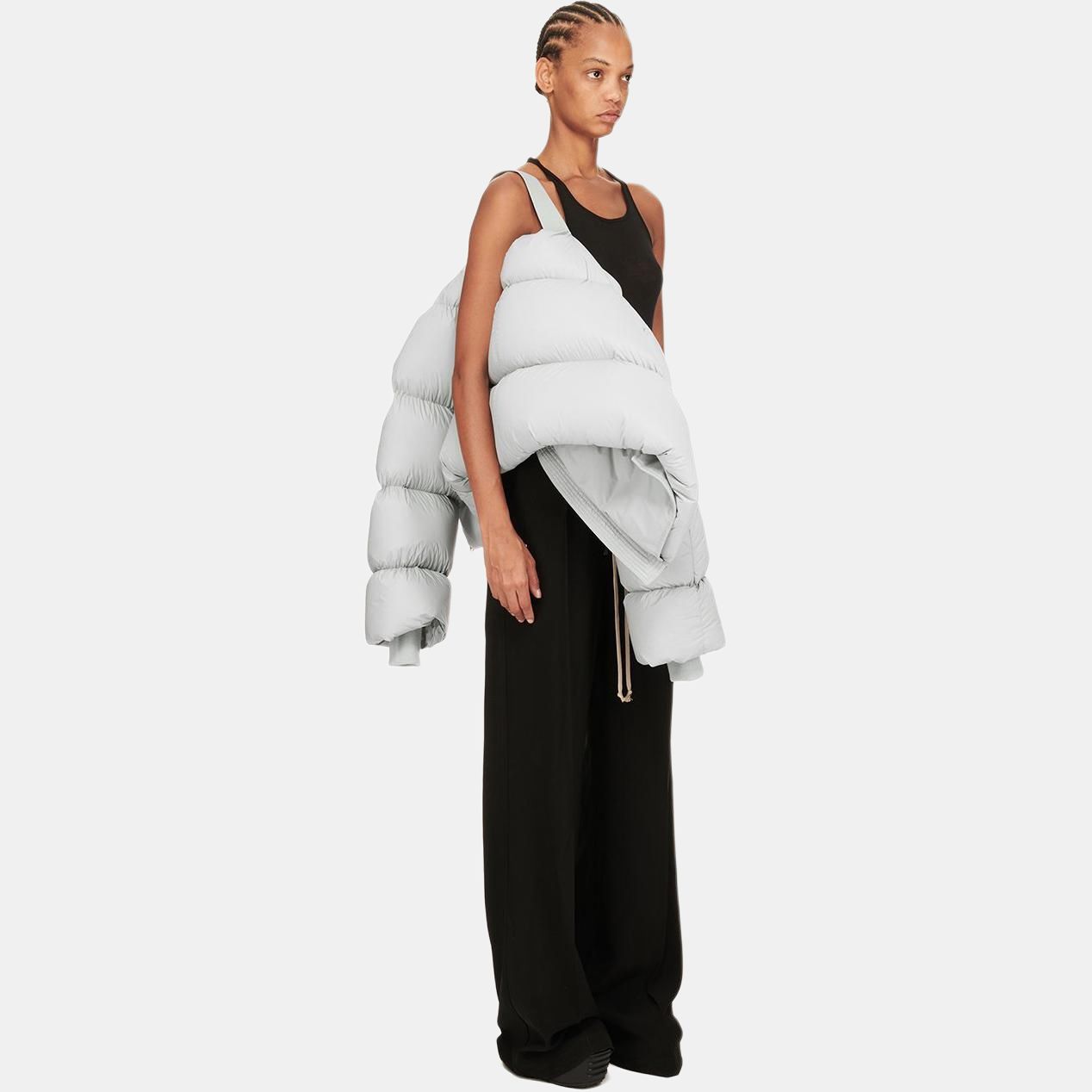 Женский пуховик RICK OWENS/RO FW24 (голубой) — фото 2