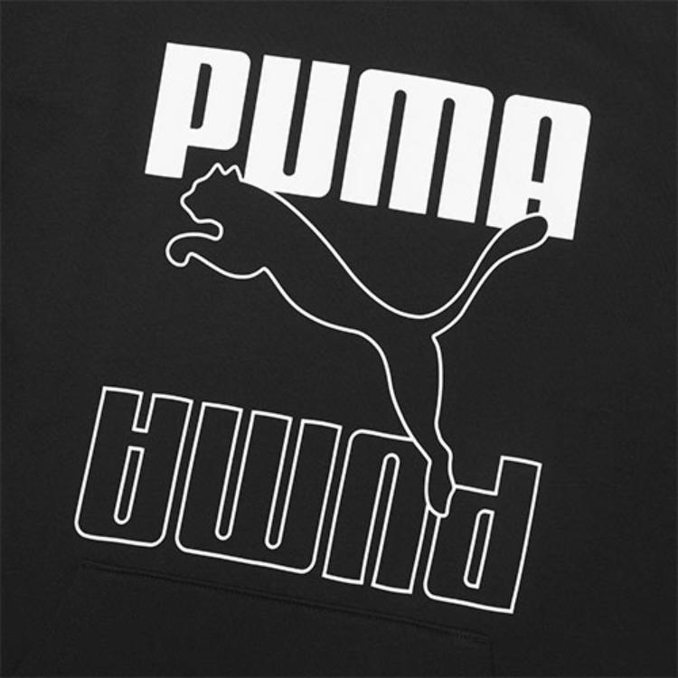 Женские худи PUMA Rebel Logo (черный) — фото 3