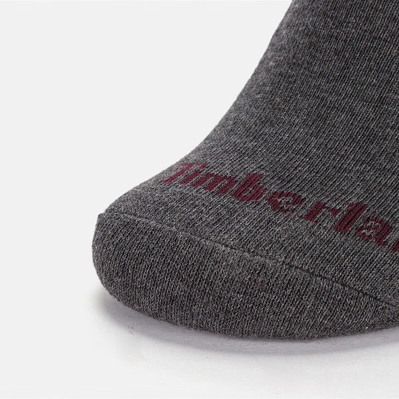 Timberland Knee High Socks Unisex 2 Pack Dark Gray Heather