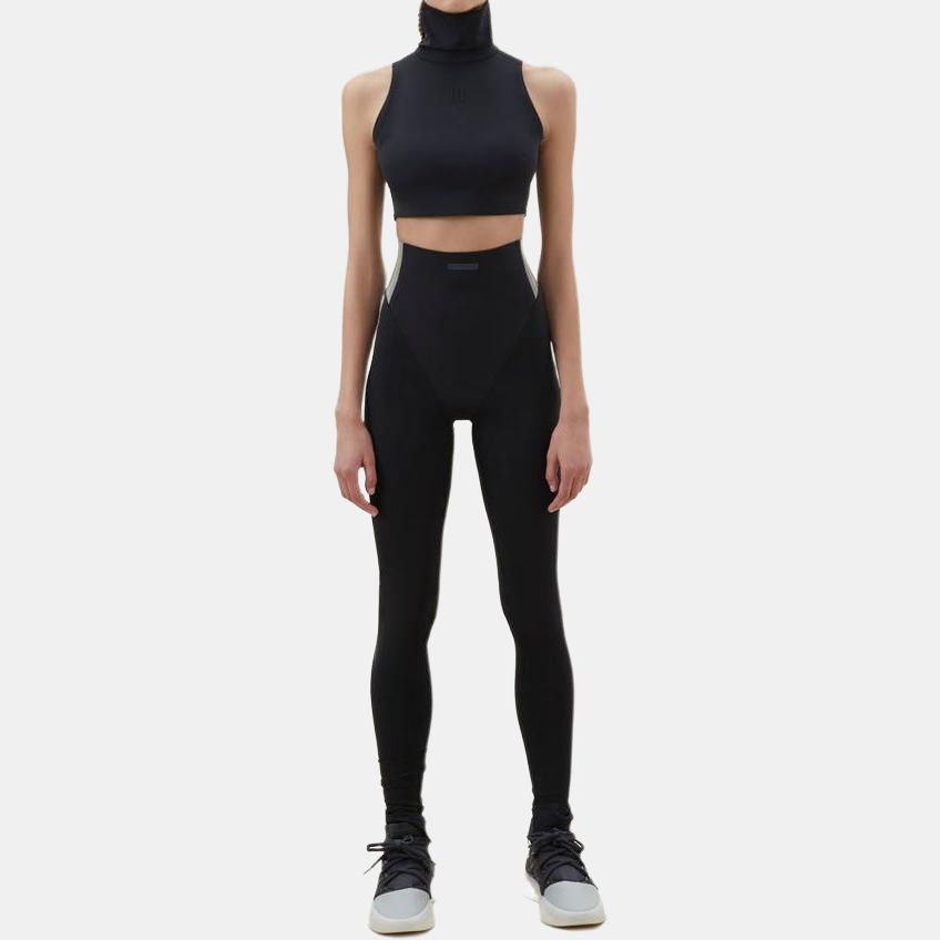 Adidas X Fear Of God Athletics Women’s High Neck Crop Top Black